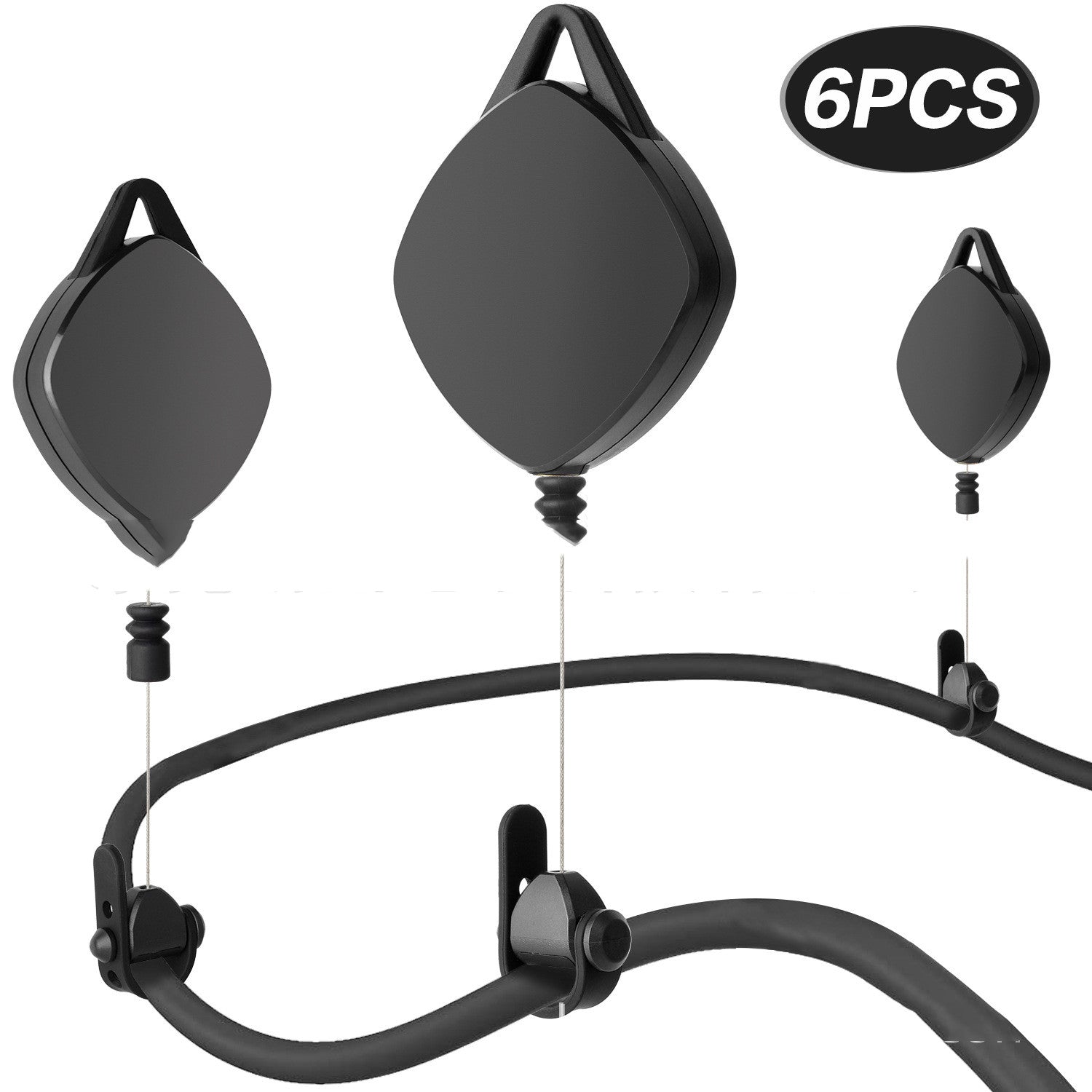 compact cord winder for clean desk setup