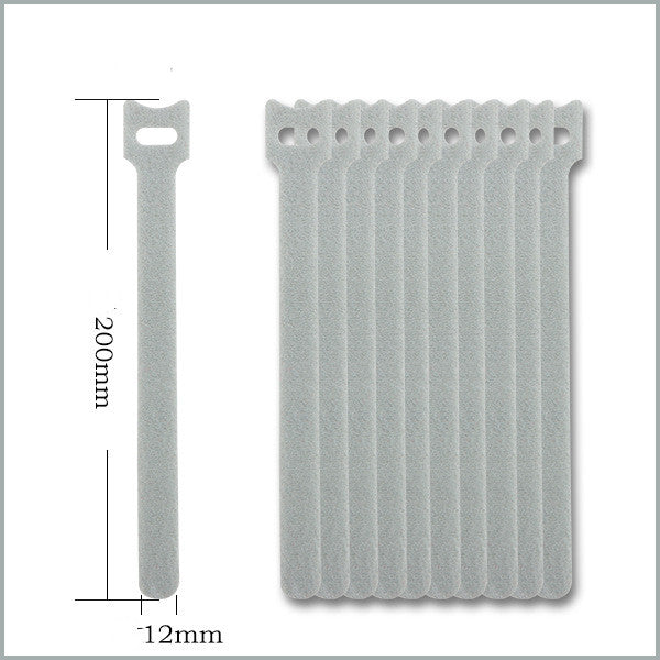 reusable velcro cable ties for desk management for dorm room or study desk