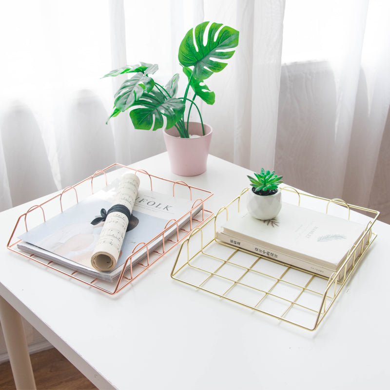 desktop layered file organizer for small desk setup detail for desk setup