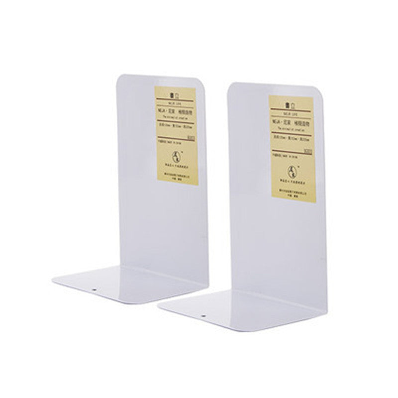 retractable metal desktop bookend organizer keeping a workspace organized