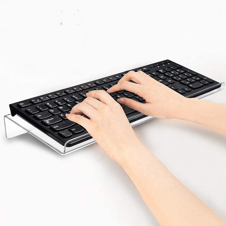 clear acrylic stand for desk keyboard