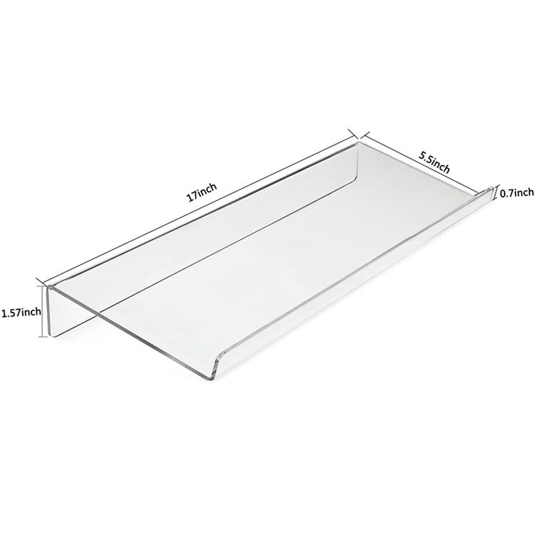 acrylic keyboard support for small desk