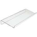 acrylic keyboard tilt stand under a keyboard