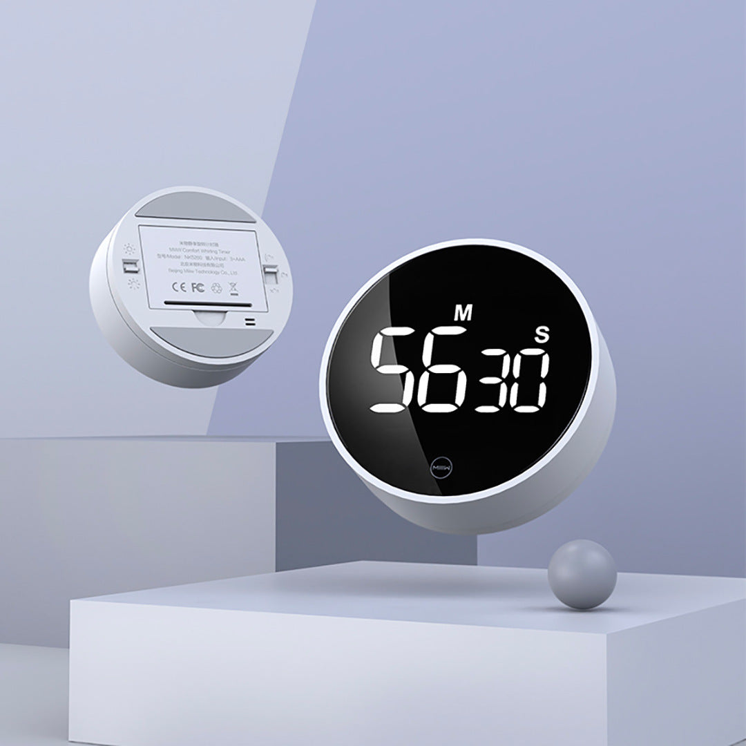 magnetic focus timer for small desk setup detail for desk setup