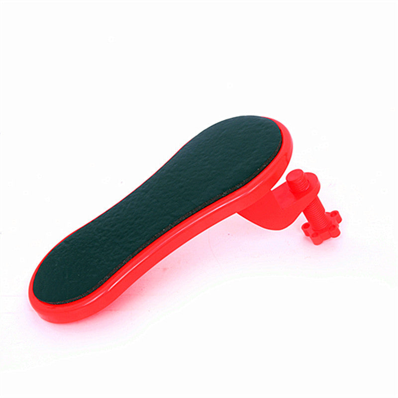clamp-on desk arm rest extender for mouse support for dorm room or study desk
