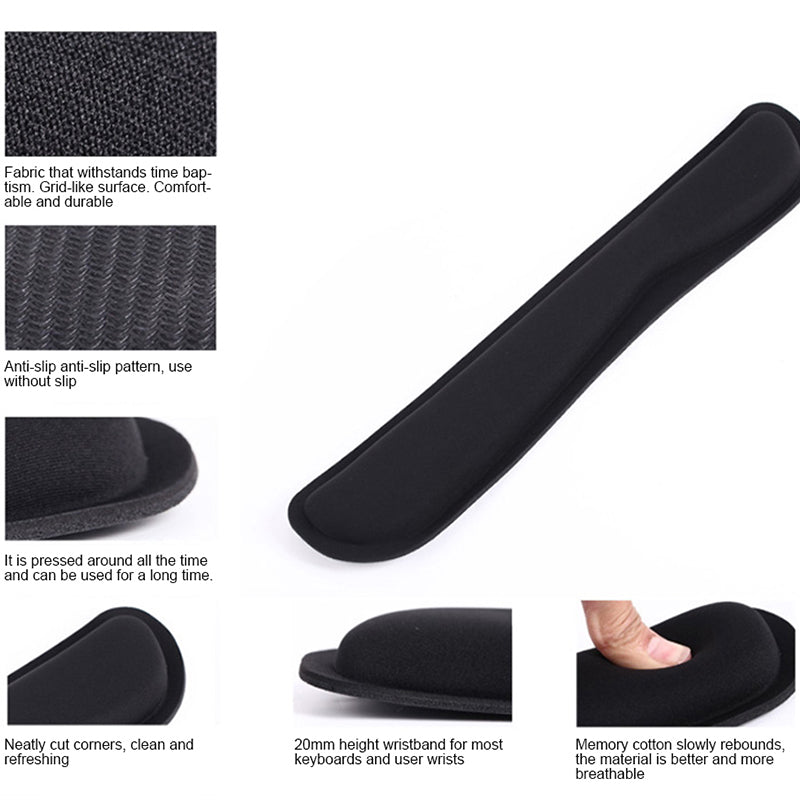 desk comfort wrist rest detail