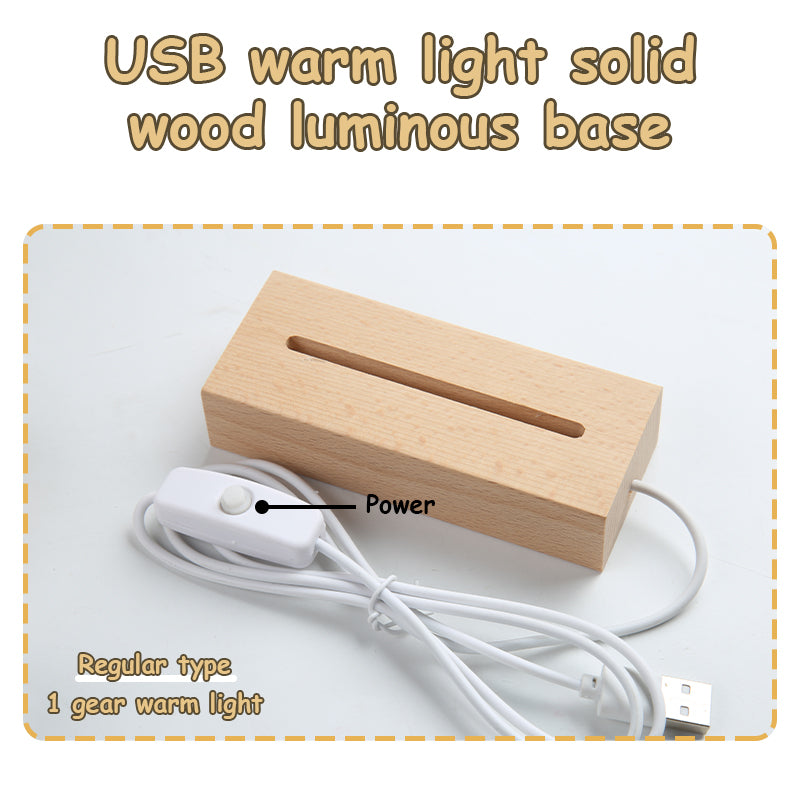 led acrylic memo board for desk notes used in a home office workspace