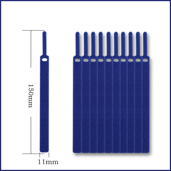 reusable velcro cable ties for desk management detail for desk setup