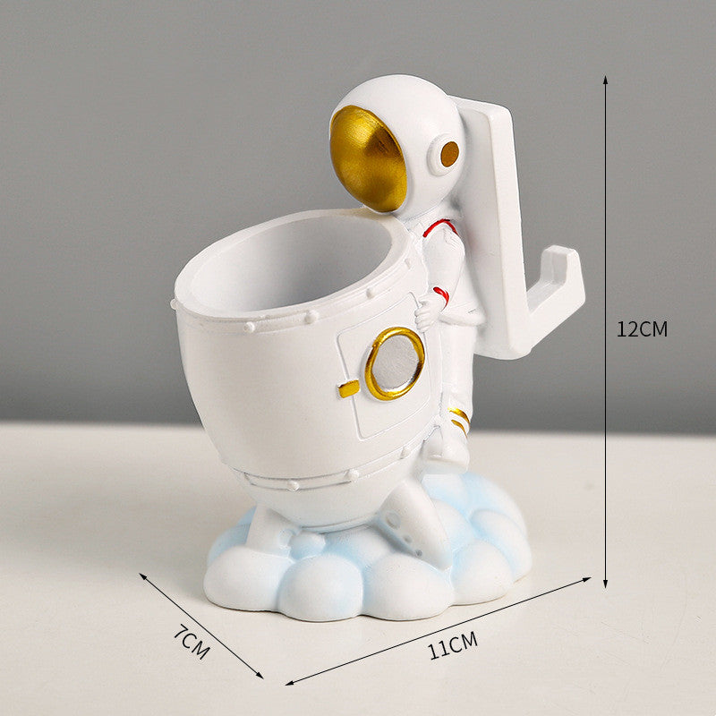 astronaut organizer for home office desk