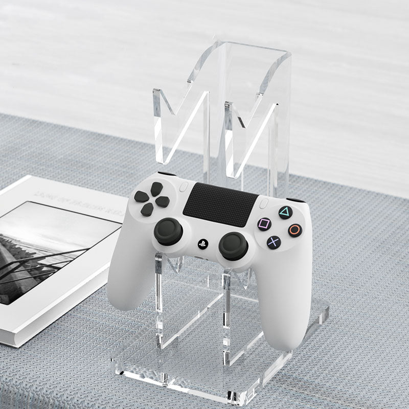 controller storage stand for small setup