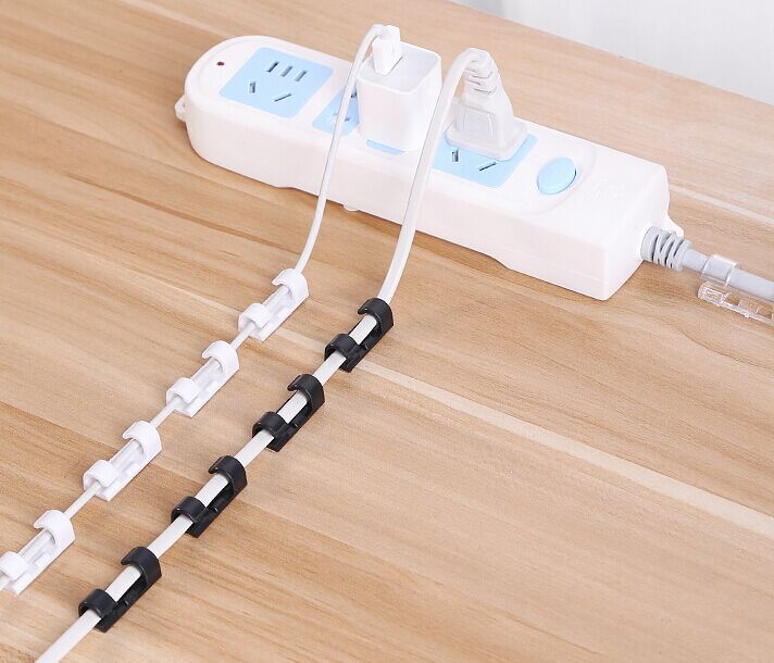 cable clips keeping cords easy to reach