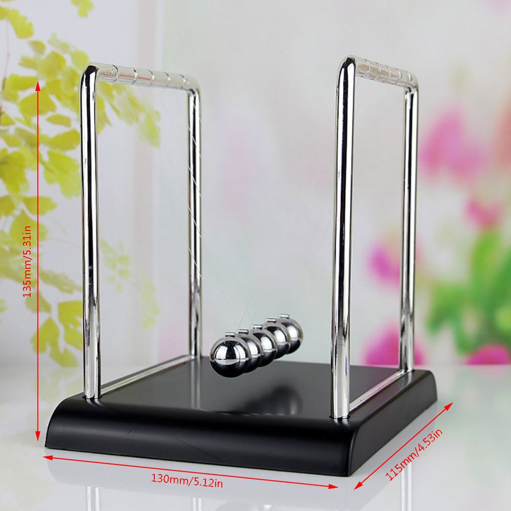 newton ball desk toy for stress relief for dorm room or study desk