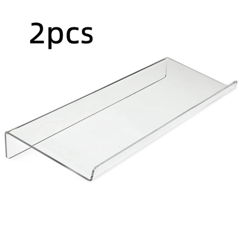 keyboard riser detail for clean workspace