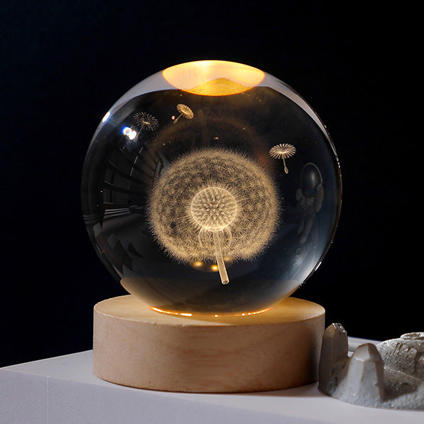 solar system moon desktop ornament for desk decor used in a home office workspace
