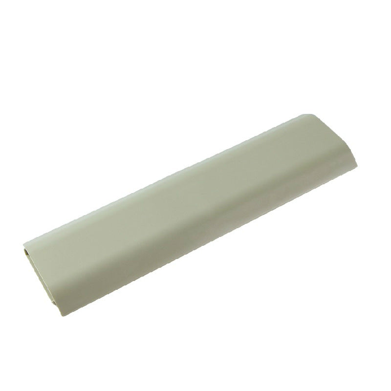 slim cable storage box for data cables used in a home office workspace