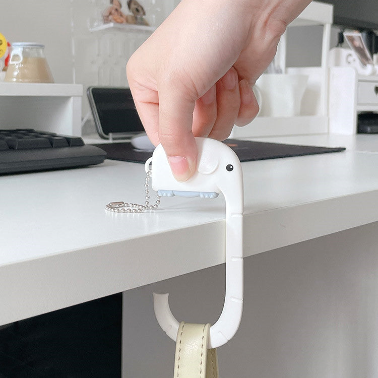no-drill desk side bag hook for small workspaces detail for desk setup