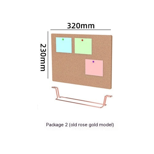 corkboard reminder stand for home office desk