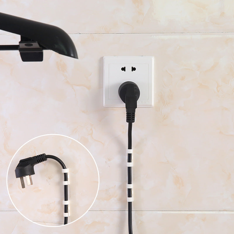 small desk cable clips for phone chargers