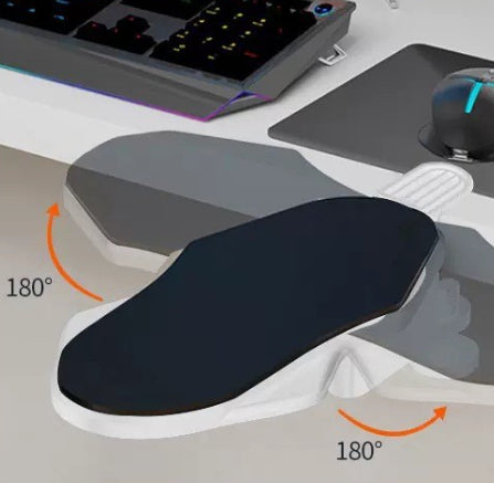 desk edge extension tray for mouse support