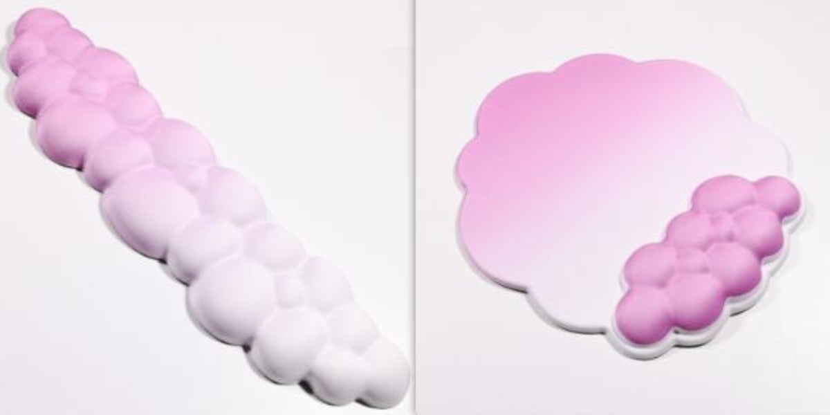 cloud keyboard wrist rest pad for small desk setup product view 27 for desk setup
