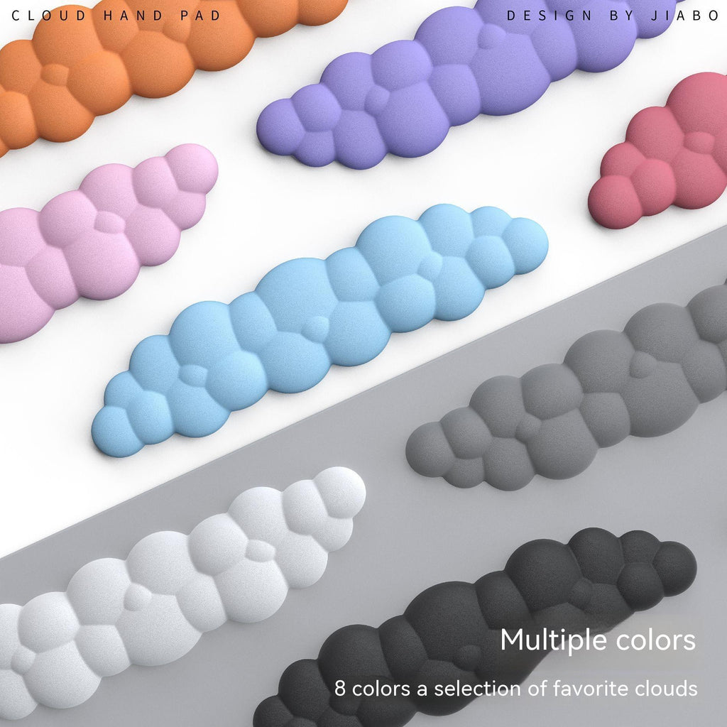 cloud keyboard wrist rest pad for small desk setup product view 1 for desk setup