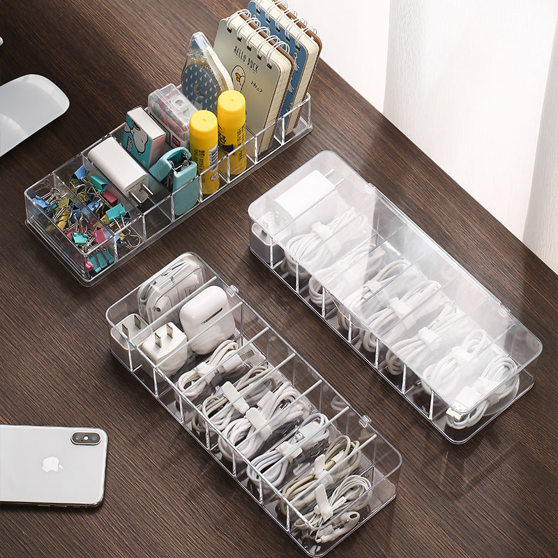 small cord organizer box for chargers