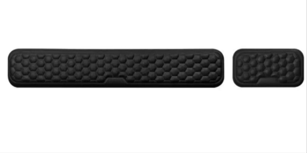 wrist rest set for typing and mouse use