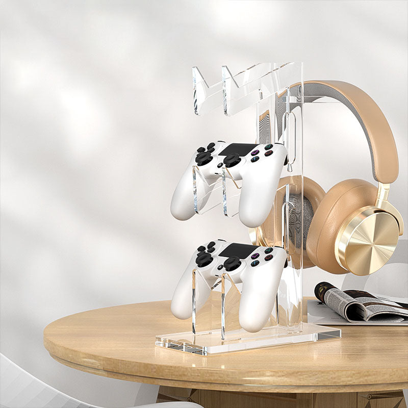 controller holder display for gaming accessories