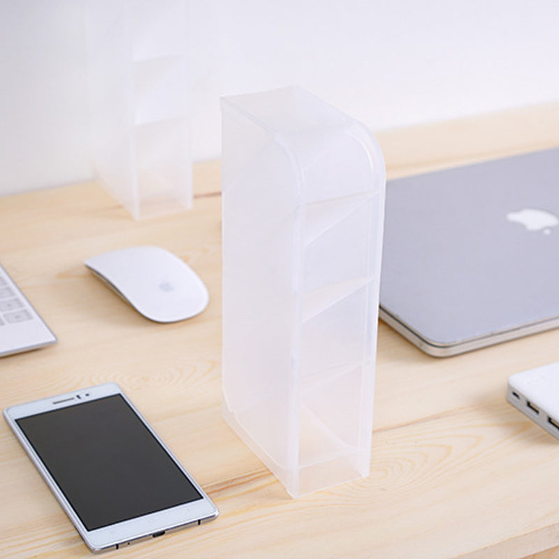 desktop pen holder and small book organizer