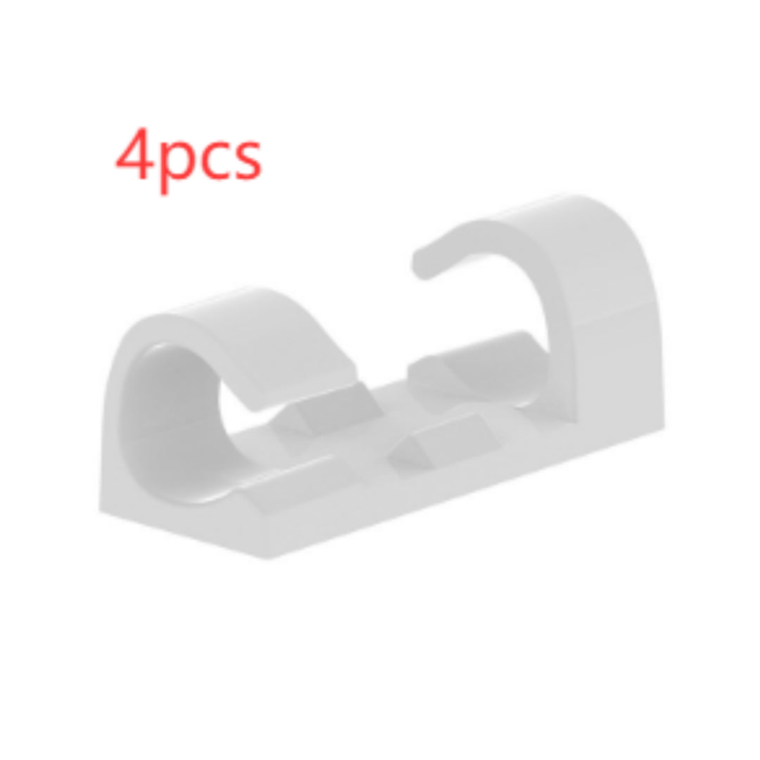 compact cable clips for organized cords