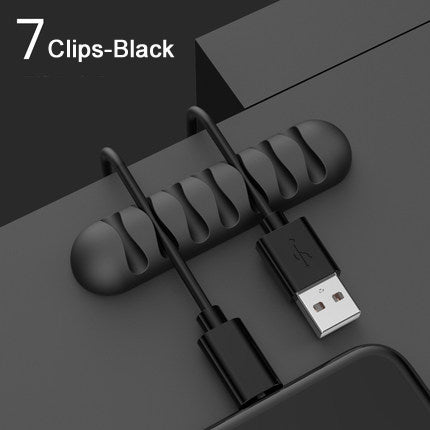 reusable silicone cable ties for desk cords detail for desk setup