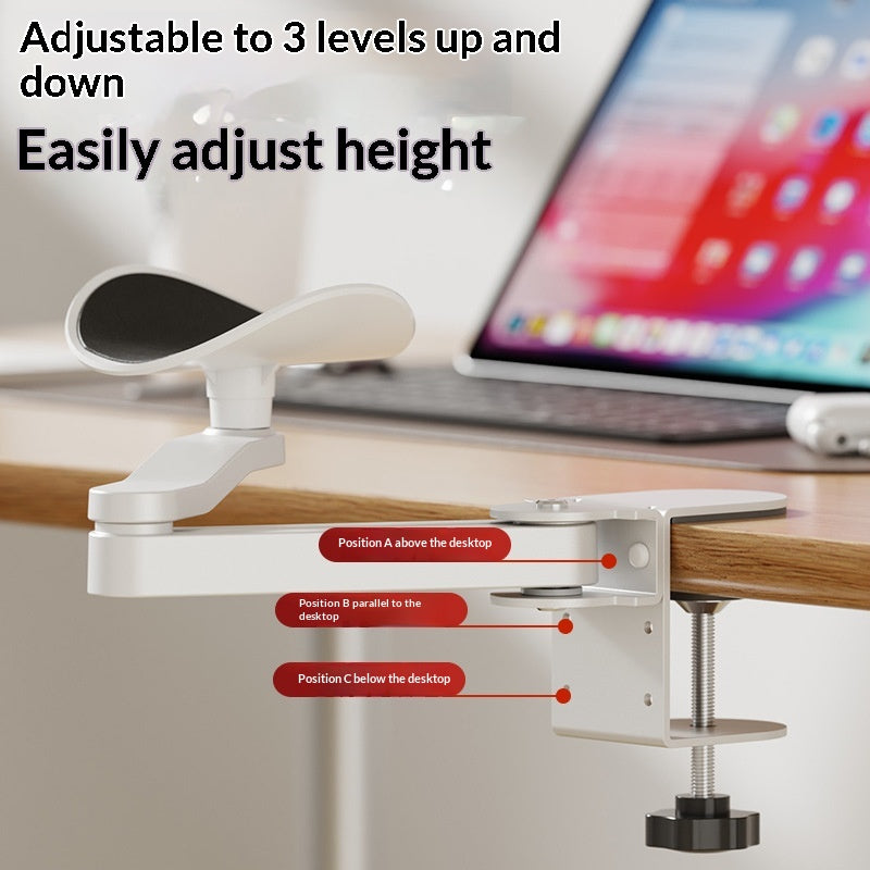 desk extension tray for small workstation
