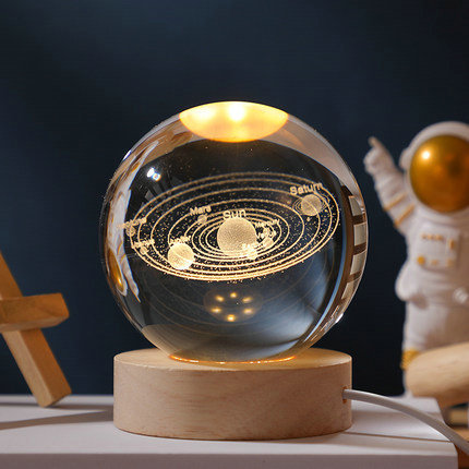 solar system moon desktop ornament for desk decor keeping a workspace organized