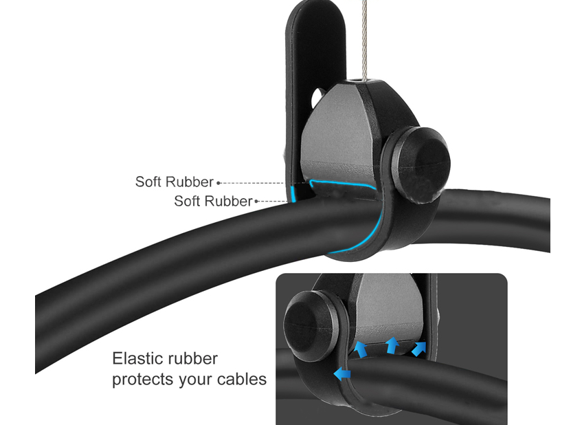 retractable cord organizer for home office desk