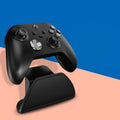 controller stand on a gaming desk setup