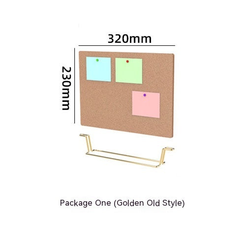 desktop corkboard stand for clean workspace