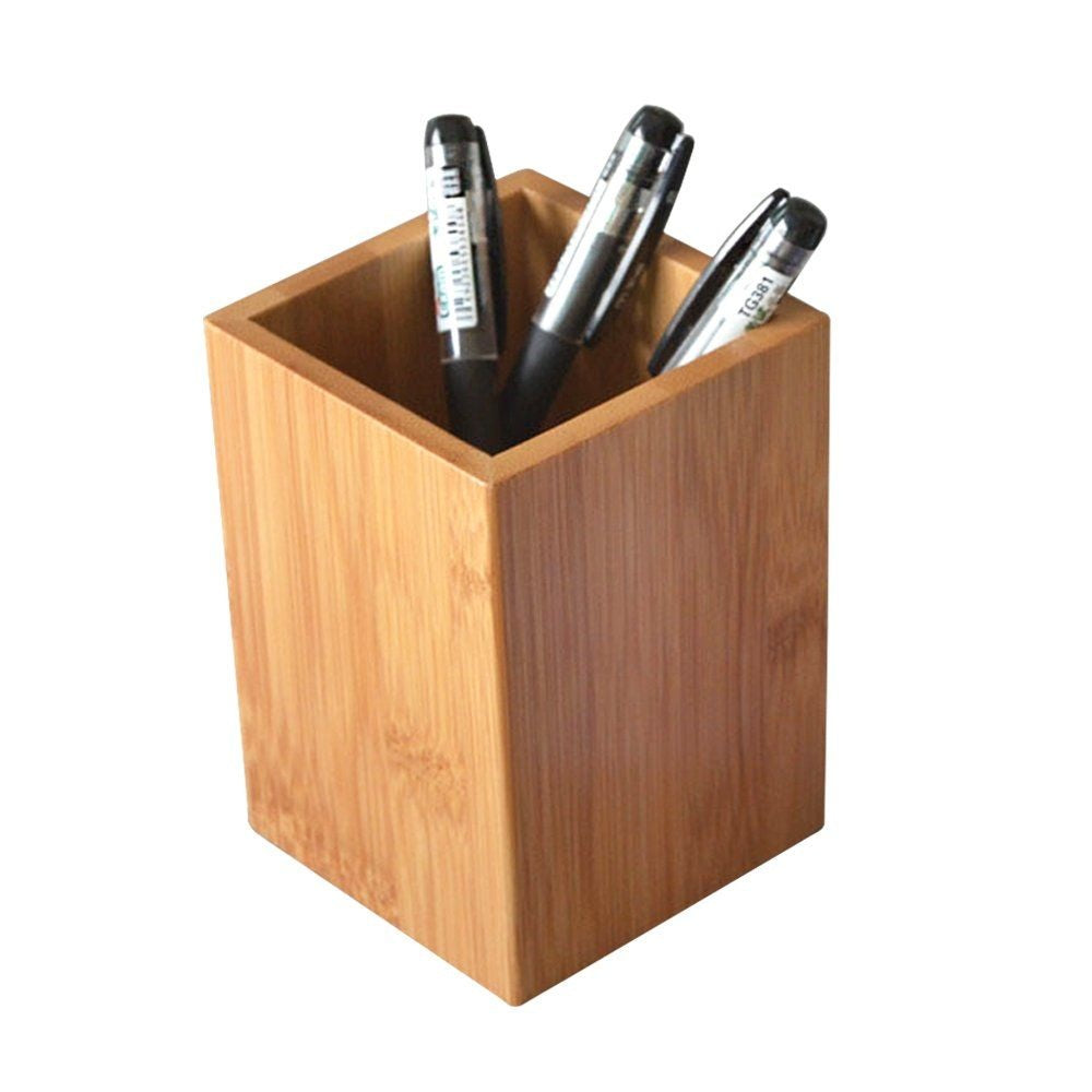 bamboo organizer for home office desk