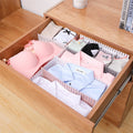 free-combination drawer divider strips for desk supplies on a clean desk setup