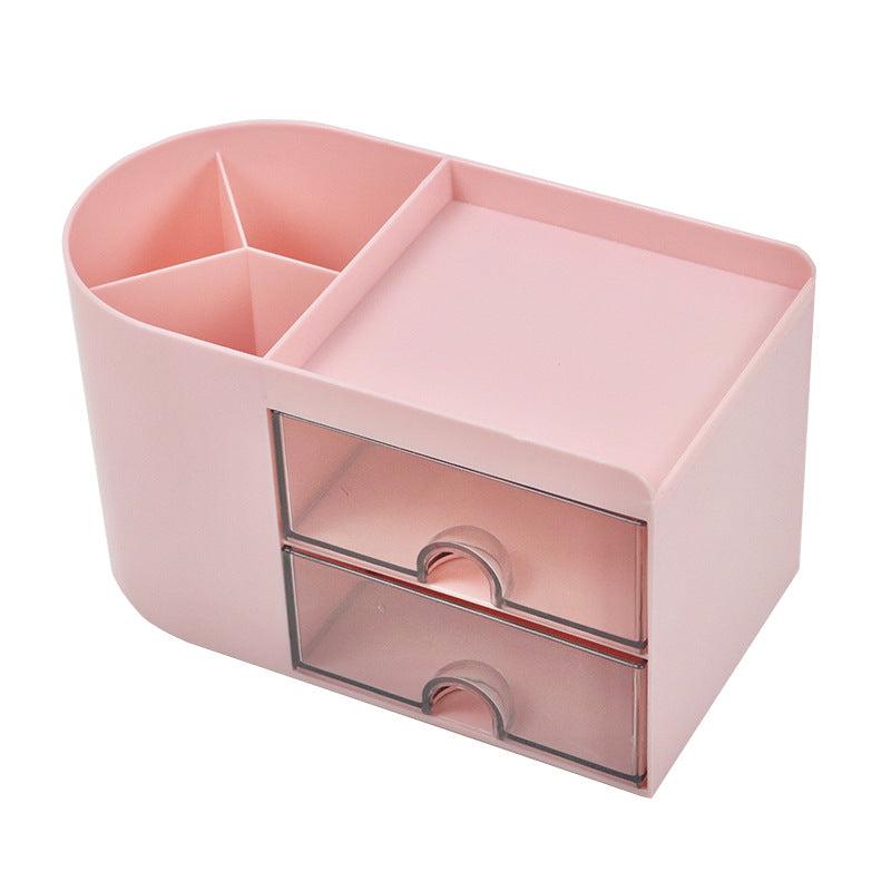 compact desktop stationery organizer box detail for desk setup