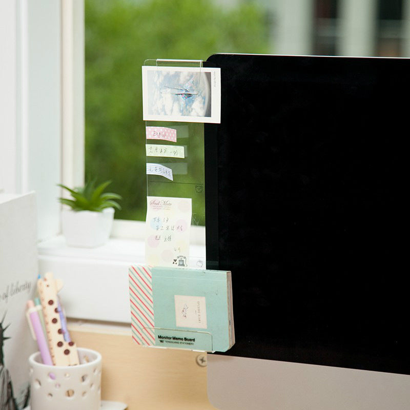 monitor side memo board detail