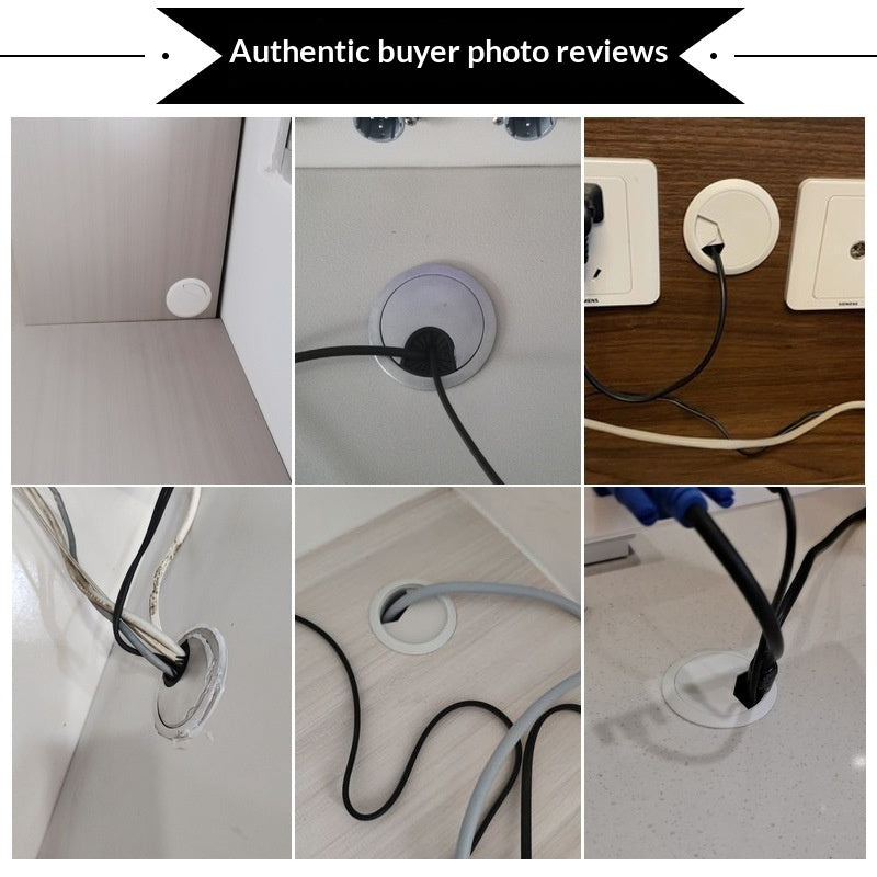 desk cable grommet cover organizer for small desk setup detail for desk setup