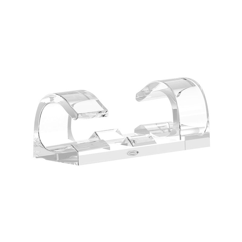 adhesive cable clips for clean desk cable management