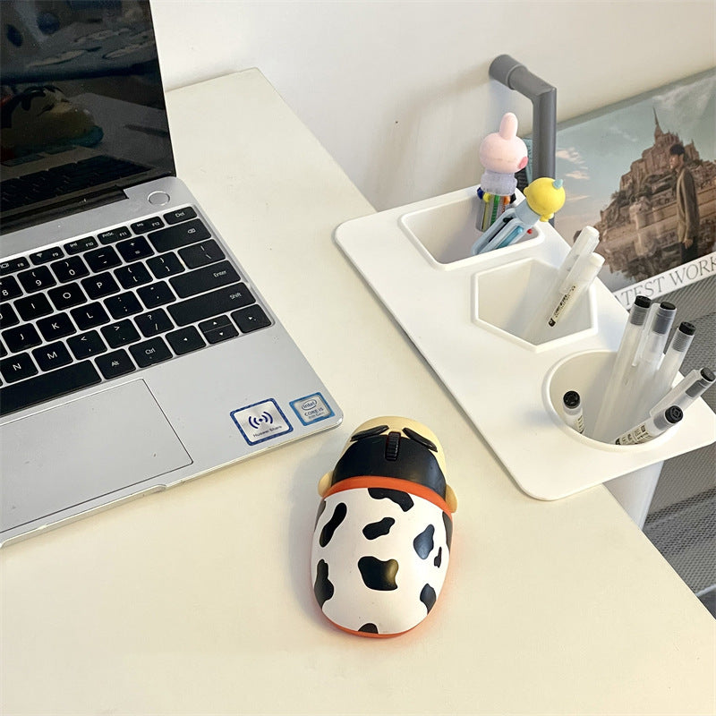 minimalist pen holder detail for clean workspace