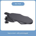 desk extension wrist rest tray at desk edge