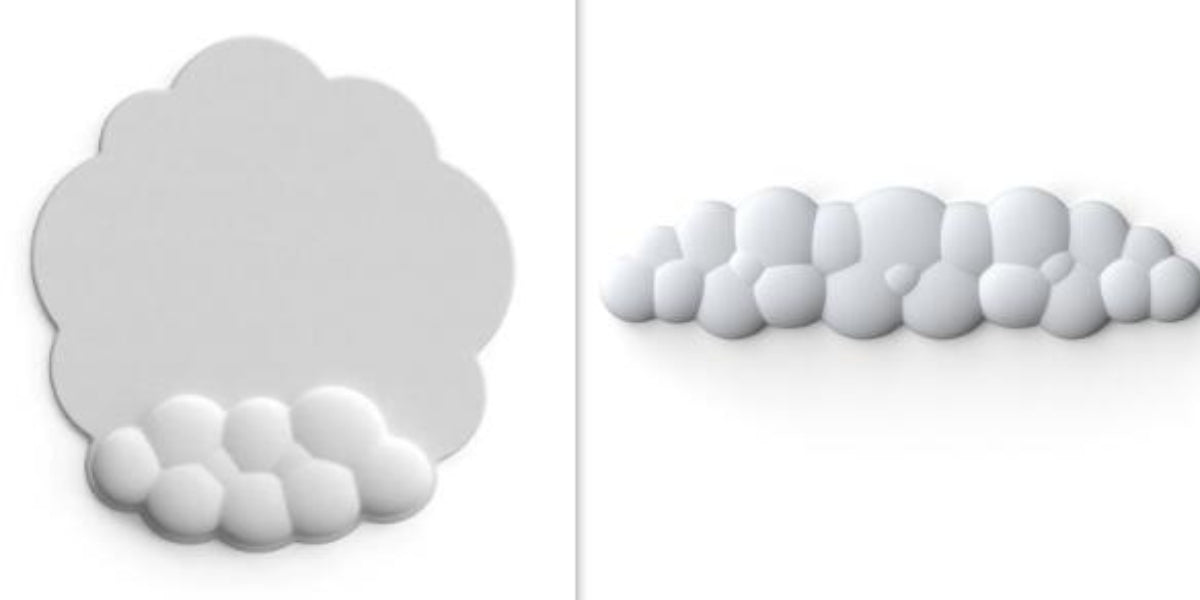 cloud keyboard wrist rest pad for small desk setup product view 31 for desk setup