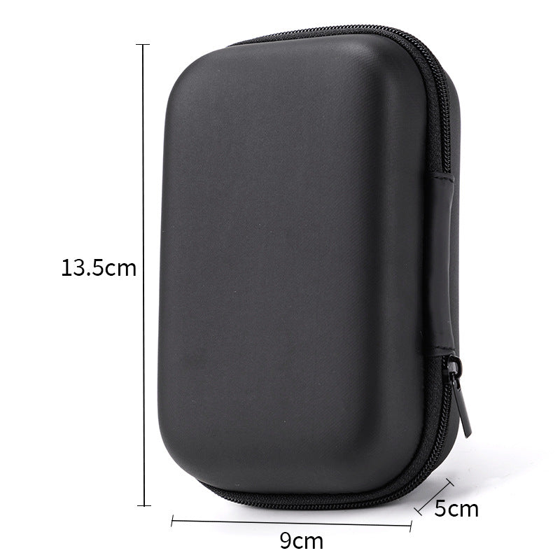 hard shell cable organizer case for small tech detail for desk setup